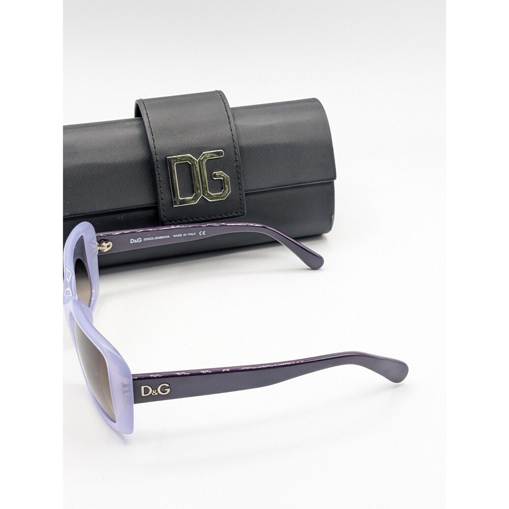Dolce & Gabbana Lavender Gradient Square Sunglasses - Picture 5 of 16